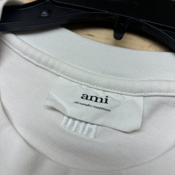 AMI Alexandre Mattiussi x Jean Julien Shirt White Mens Large - Picture 4 of 14